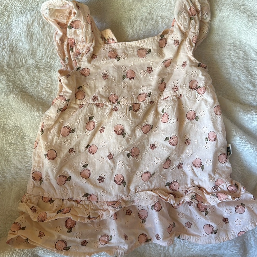 Peach dress 🍑✨🧡✨